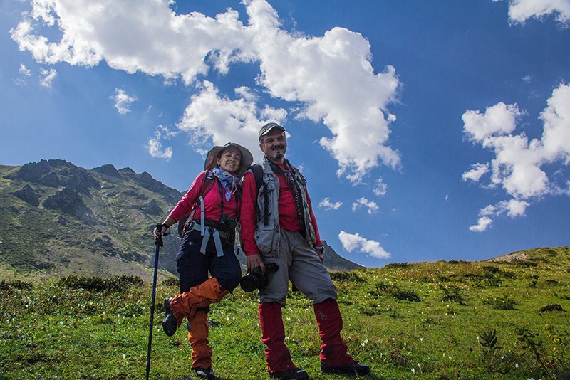 Doğa spor trekking yürüyüş